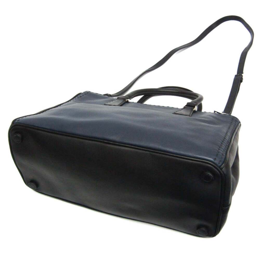 PRADA Black Leather Shoulder Bag - Picture 3 of 16